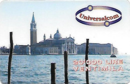 Italy: Prepaid Universalcom - Venezia, San Giorgio Macciore - Schede GSM, Prepagate & Ricariche