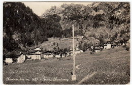 CHAMPORCHER - FRAZ. CHARDONEY - AOSTA - Fine Anni '40 - Formato Piccolo - Aosta