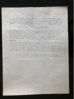 Tract Presse Clandestine Résistance Belge WWII WW2 'BELGES' (La Radio Sonde Déclaree Par Voie D'affiche Comme étant...) - Documenti