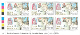 795 Czech Republic Ladislav Jirka, Engraver 2014 - Unused Stamps
