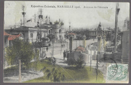 Marseille, Exposition Coloniale 1906, Avenue De L'Annam (A17p36) - Exposiciones Coloniales 1906 - 1922