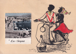 La Seyne (83 Var) En Scooter - édit. Francesca - La Seyne-sur-Mer