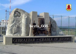 Gibraltar Cradle Of History Monument New Postcard - Gibilterra