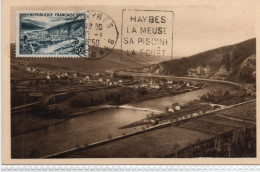 Carte Maxi  1950 : Vallee De La Meuse - 1950-1959