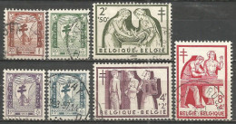 Belgique - Antituberculeux - "Les Infirmières"  N° 998 à 1004 - Used Stamps