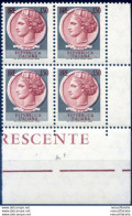 Siracusana 130 Lire 1968. Varietà. - Variétés Et Curiosités