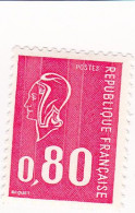 Y&T N° 1816c ** N° Rouge Au Verso - Unused Stamps