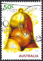 AUSTRALIA 2009 QEII 50c Multicoloured, Christmas-Christmas Bells FU - Used Stamps