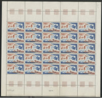 N° 1486 60 Ct BATAILLE D'HASTINGS Feuille Complète De 25 Ex. Neufs ** (MNH) Vendue à La Valeur Faciale Voir Suite - Full Sheets