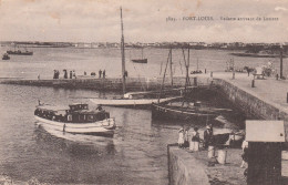 56 PORT-LOUIS RIANTEC LOCMIQUELIC   Vedette Arrivant De Lorient      TB PLAN   Env. 1920.  RARE - Port Louis