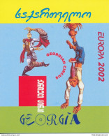 2002 EUROPA CEPT Georgia Libretto "Circo" MNH** - Autres & Non Classés