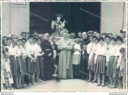 A312 - Polla - Salerno -vescovo Con Fedeli In Posa- Bella - Bozza Fotografica - Salerno