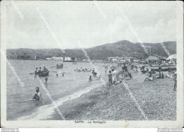 Bg547 Cartolina Sapri La Spiaggia Provincia Di Salerno - Caserta