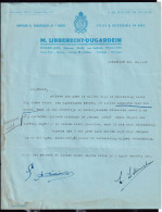 DDGG 090 - VELO/RIJWIEL - ROESELARE Groothandel Libberecht-Dugardein - Koerier 1947 - Verkehr & Transport