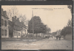 23 - CHAMBON SUR VOUEIZE - Route D' Aubusson Et La Promenade - Chambon Sur Voueize