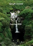Tristan Da Cunha Gough Island UNESCO Waterfall New Postcard - Sainte-Hélène