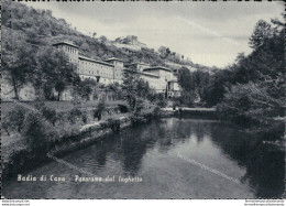 Ar516 Cartolina Badia Di Cava Panorama Del Laghetto Provincia Di Salerno - Salerno