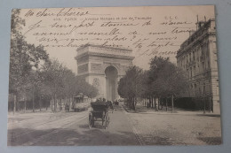 DPT 75 - Paris - Avenue Marceau Et Arc De Triomphe - Non Classés