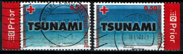 België OBP 3367 - Red Cross - Tsunami Charity   Prior L + R - Oblitérés