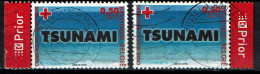 België OBP 3367 - Red Cross - Tsunami Charity   Prior L + R - Oblitérés