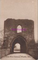 Lancashire Postcard - Whalley Abbey, The Great West Gateway  DZ246 - Other & Unclassified