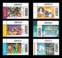 !a! GERMANY 2024 Mi. 3825-3830 MNH 6 SINGLES From Upper Left Corners (TOTAL MAY-ISSUE) - Neufs
