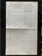 Tract Presse Clandestine Résistance Belge WWII WW2 'Copie Du Tract Lancé Par Avion' Ordre Du General (Commandant)... - Documents