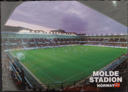 Postcard Stadium Molde Norway - Stadion Stade Stadio Estadio - Stadions