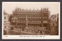 110968/ WESTMINSTER, Charing Cross Station & Hotel Strand - London Suburbs