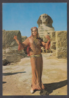 114553/ Egypt, The Ballerina Farida Fahmy At The Sphinx Of Giza - Altri & Non Classificati