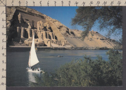 114521GF/ ABU SIMBEL, The Great Temple And The Nile - Abu Simbel Temples