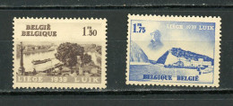 BELGIQUE -  EXPO DE LÈGE - N° Yvert 486+487* - Unused Stamps