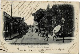 Campinas Largo Do Rosario Circulée En 1903 - São Paulo