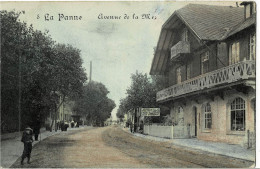 La Panne Avenue De La Mer Circulée En 1914 - De Panne