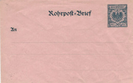 Rohrpost-Brief 30 Pf. Adler Im Kreis - Ungebraucht - Enveloppes