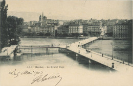 Geneve  Pionnière 1903 JJ 6. Grand Quai Timbre Taxe Cannes - Genève