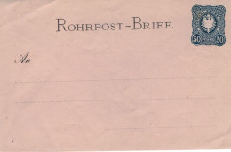 Rohrpost-Brief 30 Pf. Adler In Ellipse - Ungebraucht - Covers