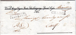 Bayern 1832, L2 NÜRNBERG U. CHARGÈ Auf  Brief N. Lauf - Prephilately