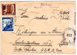 Österreich 1947, 20+80 G. Auf Brief M. L2 BIERBAUM Post St. Peter/Ottersbach - Lettres & Documents