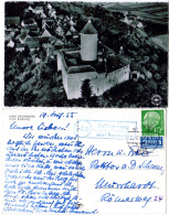 BRD 1955, Landpost Stpl. REICHENBERG über Backnang Auf AK M. 10 Pf.  - Other & Unclassified