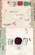 NL 1942, 3 Marken Auf WW II Zensur Brief V. Arnhem N. Italien - Autres & Non Classés