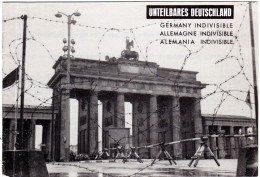 Unteilbares Deutschland, Berlin 1962, Mehrseitige Propaganda Broschüre - Autres & Non Classés