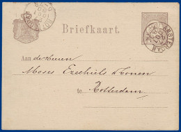 NL, P 8bI, Geuzendam 8 Ba, Gebr. 1880 V. Amsterdam. #S681 - Sonstige & Ohne Zuordnung