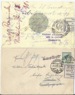 DR 1927, Dresden, Amtlich Geöffneter Orts Retour Brief M. OPD Verschluss ! #S776 - Storia Postale