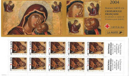 FRANCE.ÉCOLE CRÉTOISE XV Ième Siècle (Vierge à L'Enfant) Carnet Neuf ** Année 2004, En-dessous Val.faciale - Cristianesimo