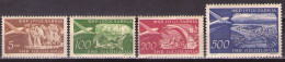 Yugoslavia 1951 - Airmail - Mi 689-692 - MNH**VF - Neufs