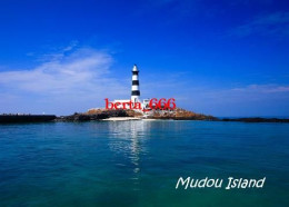 Taiwan Penghu Mudou Island Lighthouse New Postcard - Faros