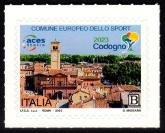 2023 - ITALIA / ITALY - CODOGNO COMUNE EUROPEO DELLO SPORT - CODOGNO EUROPEAN COMMON SPORT. MNH - 2021-...: Ungebraucht
