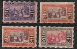 SENEGAL - 1922-25 - N°YT. 87 à 90 - Série Complète - Neuf Luxe ** / MNH / Postfrisch - Nuevos