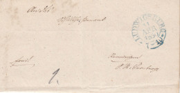 Vollständiger Vorphilabrief - 1850 - Von Ludwigsburg Nach Renningen - Prephilately